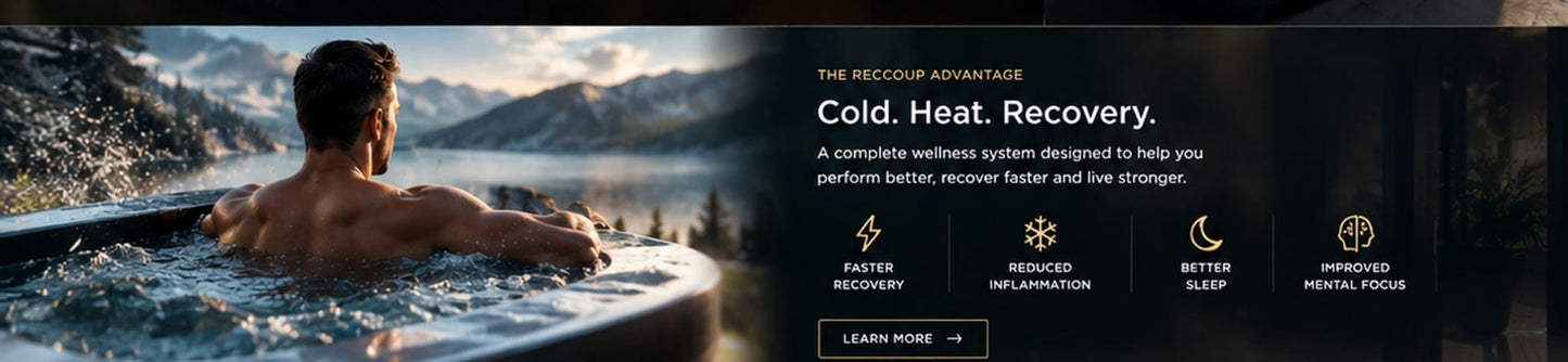 Reccoup Far-Infrared Sauna Cabin — Premium Wellness Model