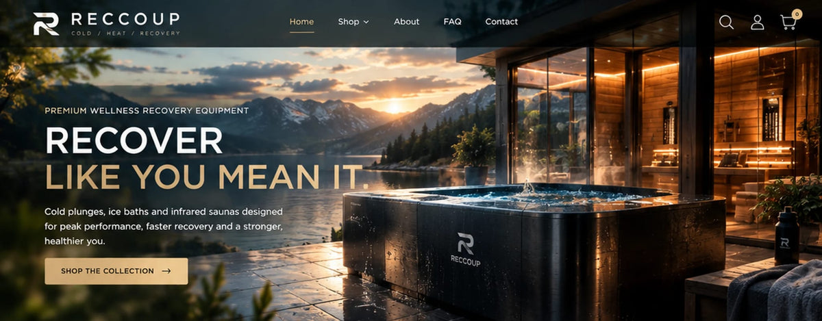 Reccoup Premium Ice Bath — Performance Recovery Tank